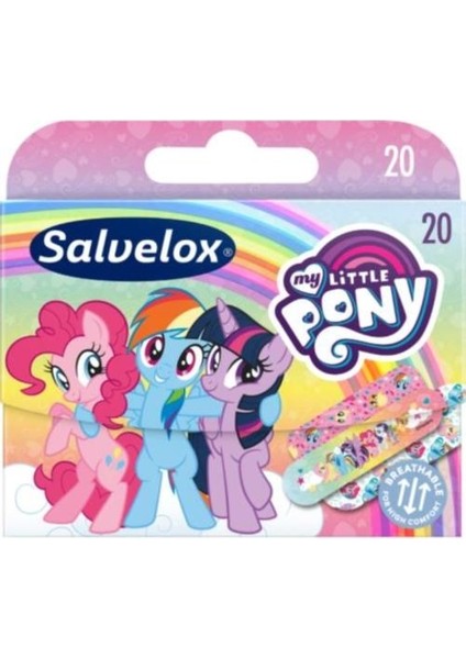 My Little Pony Figürlü Yara Bandı 20lı