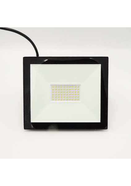 Beyaz Renkli LED Projektör 50W Yüksek Lümen