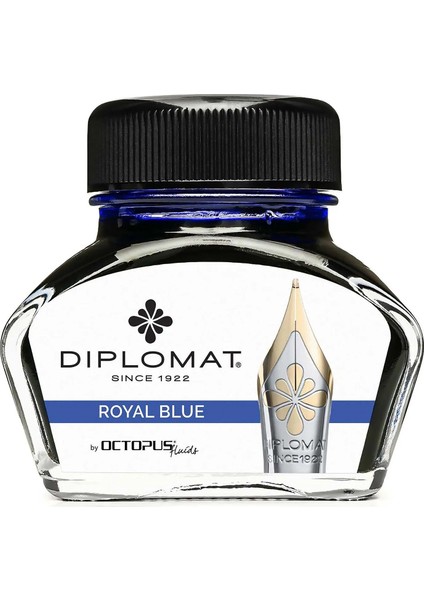 ​​​​​Diplomat D41001003 Mürekkep 30 ml Royal Mavi