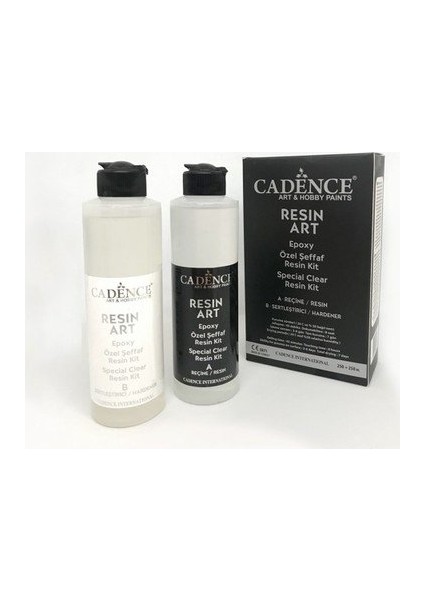 Resin Art Şeffaf Epoksi 120 ml Takım
