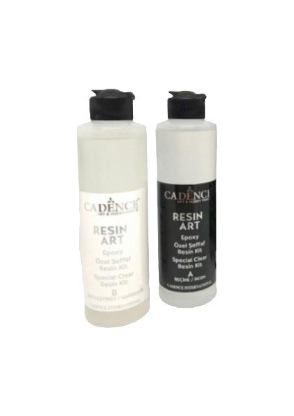 Resin Art Şeffaf Epoksi 120 ml Takım