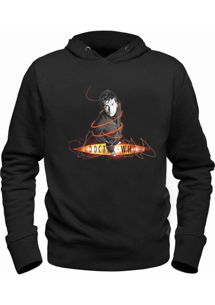 Doctor Who Siyah Sweatshirt