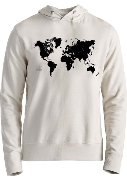 Dünya Haritası Sweatshirt