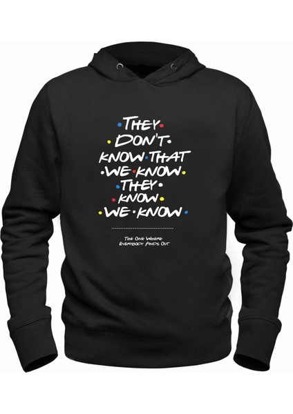 Friends Kapşonlu Sweatshirt