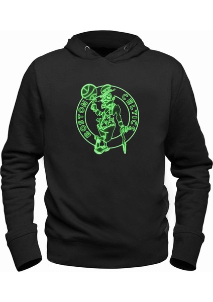 Boston Siyah Sweatshirt