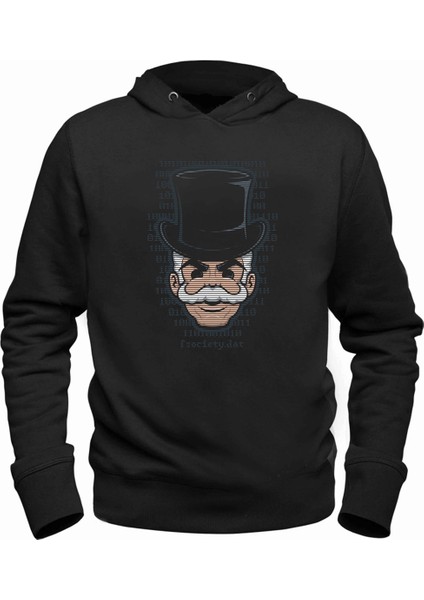 Alfa Tshirt Mr.robot Siyah Sweatshirt