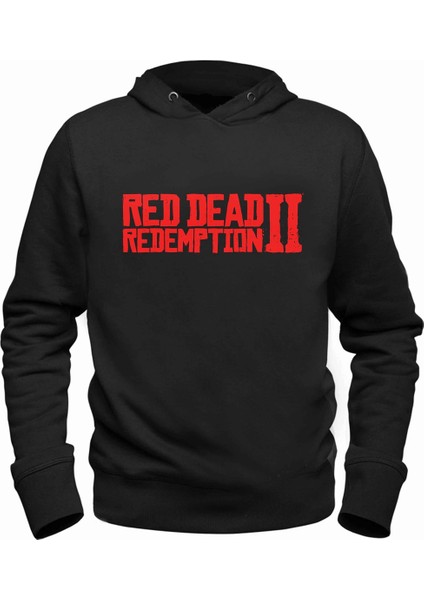 Red Dead Redemptio Kapşonlu Sweatshirt