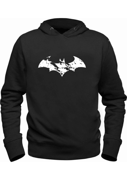 Alfa Tshirt Batman Siyah Sweatshirt