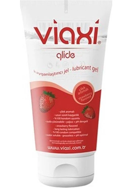 Glide Strawberry Lubricant Gel 100 Ml