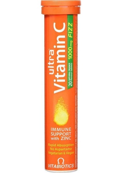 Vitamin C 1000mg 20 Tablet