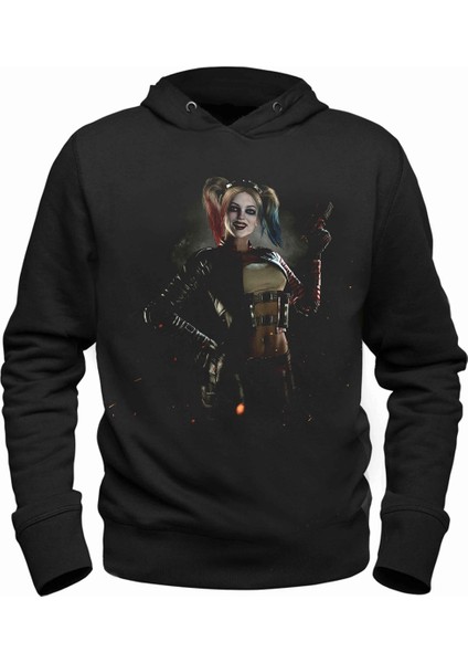 Harley Q Siyah Sweatshirt