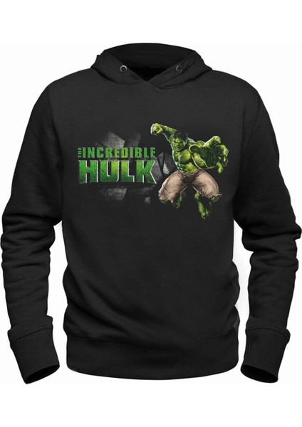 Hulk Siyah Sweatshirt
