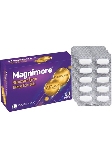 Magnimore Takviye Edici Gıda 60 Tablet