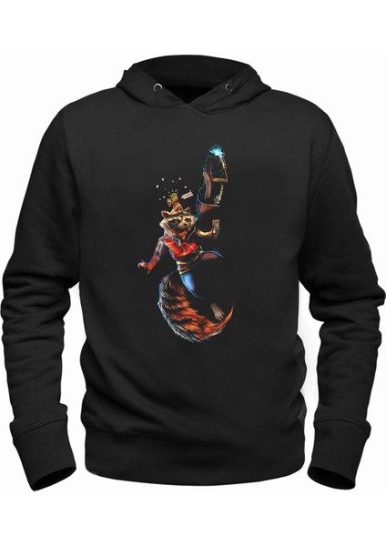 Alfa Tshirt Guardians Of The Galaxy Siyah Sweatshirt