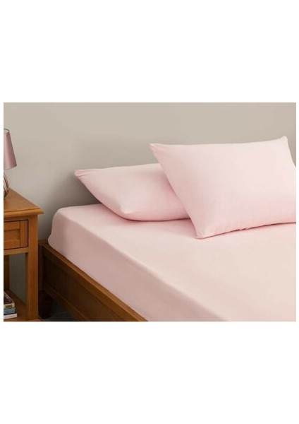 Mer-tim Ezberbozan Ev Tekstili Ranforce Kumaş Lastikli Ara Ölçü Çarşaf Takımı 120x200 Toz Pembe fiyatları