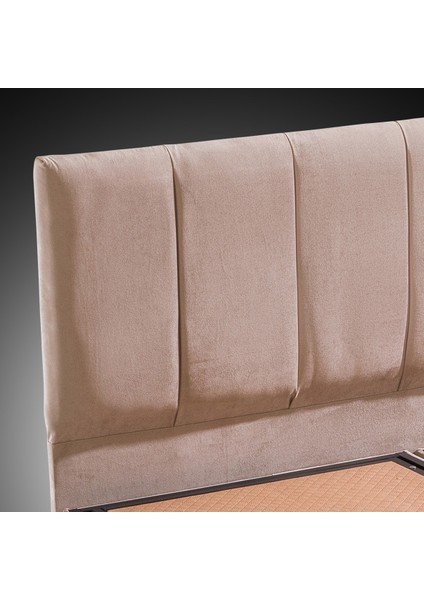Cyristal Plus sandıklı Baza + Artemis Başlık Tek Kişilik