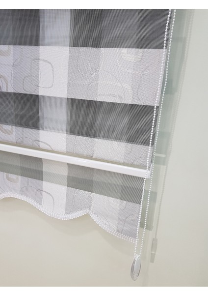 Simli Desenli Zebra Stor Perde EP4420801 fırsatları