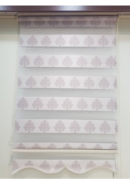 Damaks Desenli Salon Zebra Stor Perde EP4400E20