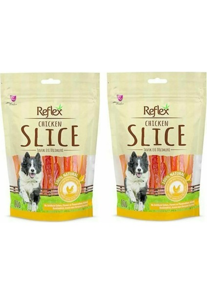 Tavuklu Yumuşak Dilim Köpek Ödülü 80 gr x 2 Adet