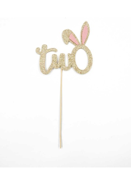 Tavşan Kulaklı Two Pasta Süsü