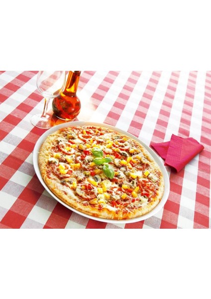 Luminarc Friends Time Pizza Tabağı Beyaz 32 cm 6lı Set