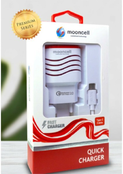 Type C Hızlı Şarj Seti Mooncell Type C Hızlı Şarj Seti
