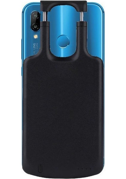 Huawei P20 Lite Şarjlı Kılıf 5000MAH Siyah