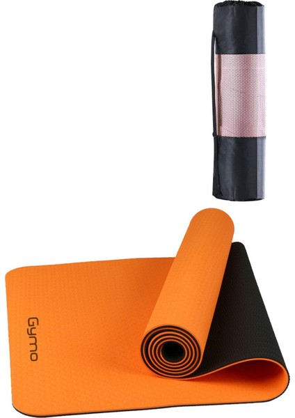 Ekolojik Mat 6mm Tpe Pilates Minderi Yoga Matı Çantalı