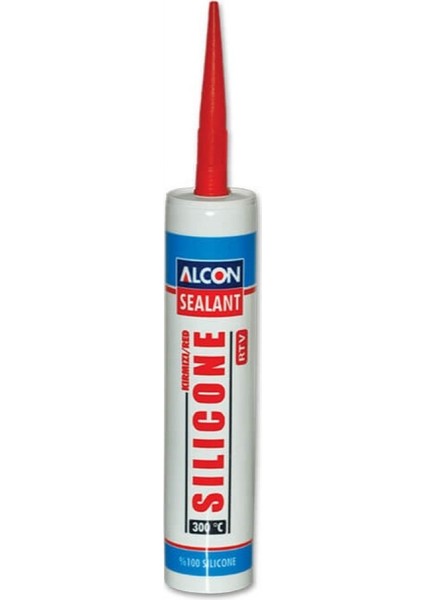 Silikon Kartuş Isı Kırmızı 300C 290 ml (M-5508)