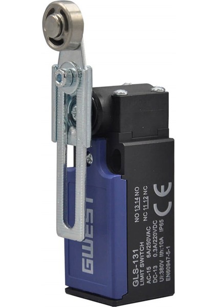 Çift Yönlü Metal Makaralı Limit Siviç-Ayarlanabilir Kollu