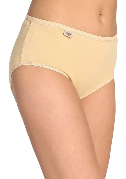 2 Adet Ten Rengi Likralı Ince Bel Bato Külot