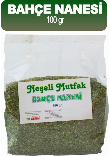 Hatay Bahçe Nanesi 100 gr