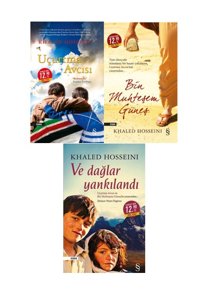 Uçurtma Avcısı - Bin Muhteşem Güneş - Ve Dağlar Yankılandı - Khaled Hosseini