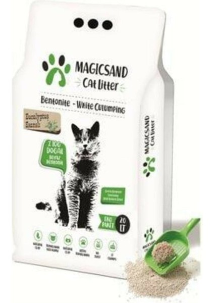 Cat Eucalyptus Ince Taneli Kedi Kumu 20 Lt