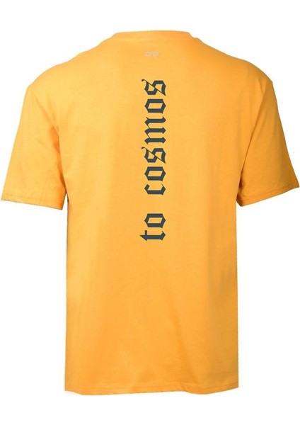 Tasarım Oversize Tshirt Erkek To Cosmos Baskılı