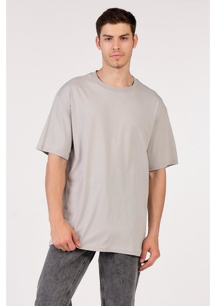 Tasarım Oversize Tshirt Erkek To Cosmos Baskılı