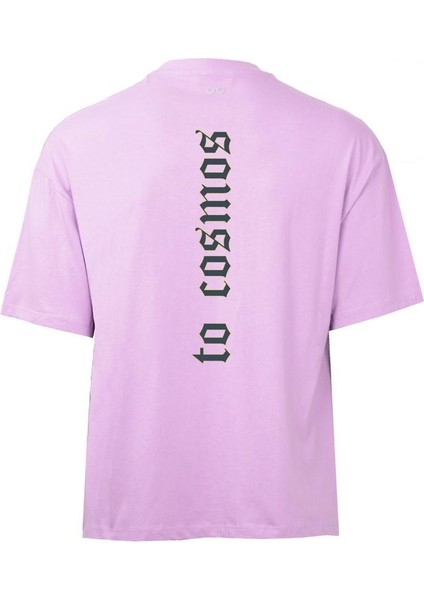 Tasarım Oversize Tshirt Erkek To Cosmos Baskılı