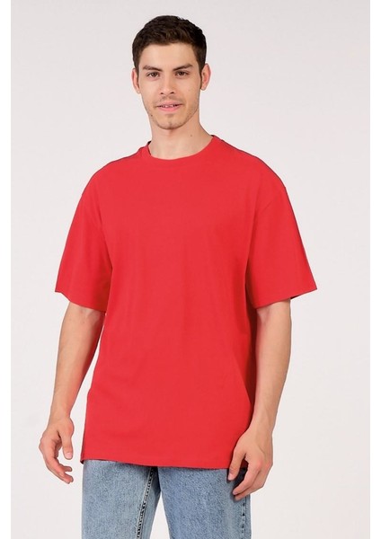 Tasarım Oversize Tshirt Erkek To Cosmos Baskılı