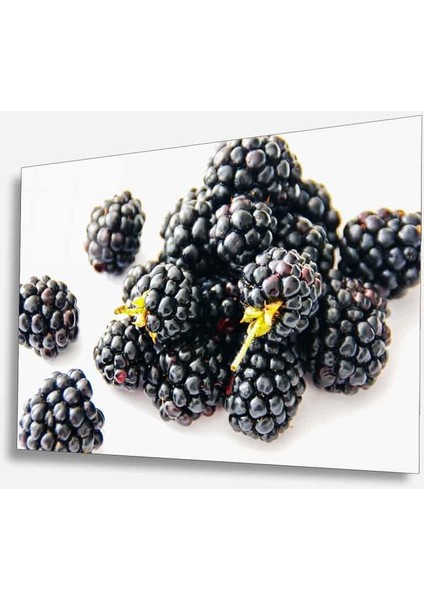 Meyveler Cam Tablo 4mm Dayanıklı Temperli Cam