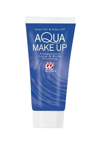 Tüpte Mavi Makyaj Boyası 30 ml