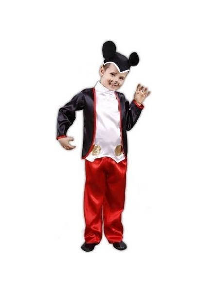 Mickey Mouse Kostümü 5-6 Yaş