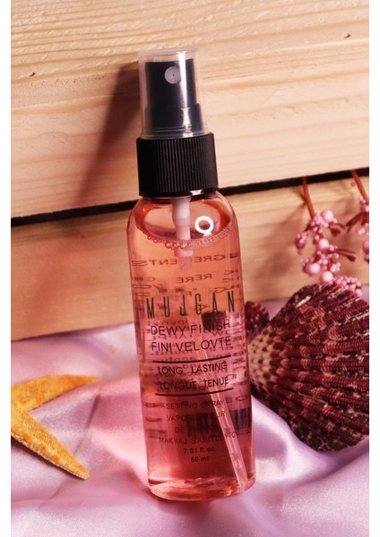 Makyaj Sabitleyici Pembe Ambalaj 60 ml Mujgan