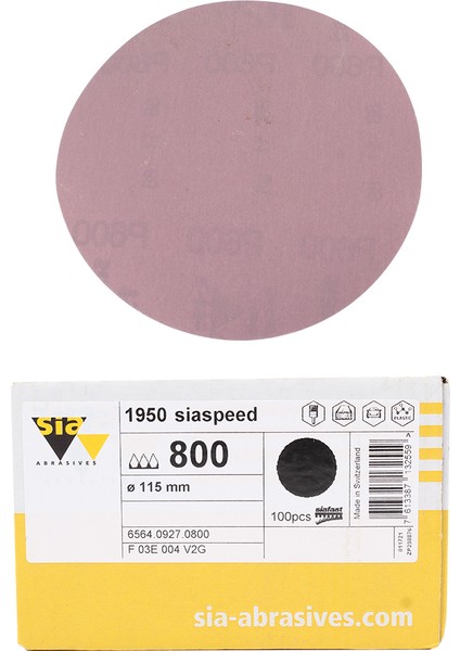 1950 115 mm 800 Kum Zımpara - F03E004V2G