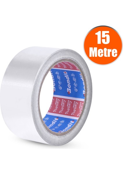 Alüminyum Folyo Bant Yanmaz 45 Mm X 15 Metre