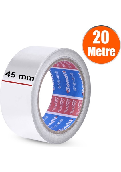 Alüminyum Folyo Bant Yanmaz 45 Mm X 20 Metre fiyatları