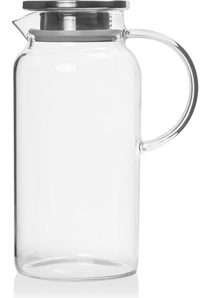 Metal Kapaklı Cam Sürahi 1800 ml fiyatları