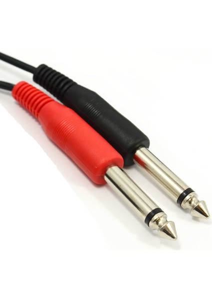3.5 mm Stereo To 2x6.3 mm Mono Kablo 3 Metre