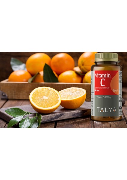Vitamin C İçeren Takviye Edici Gıda, 60 Tablet fırsatları
