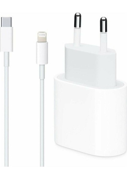 İOS ŞARJ SET Iphone Tüm Serilerle Uyumlu Hızlı Şarj Aleti Kablo Adaptör Set Iphone 11 / 12 / 13 / Pro / Pro Max multibox şarj