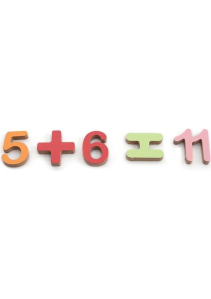 Hambag Ahşap Dört Işlem Öğretici Puzzle - Sayılar